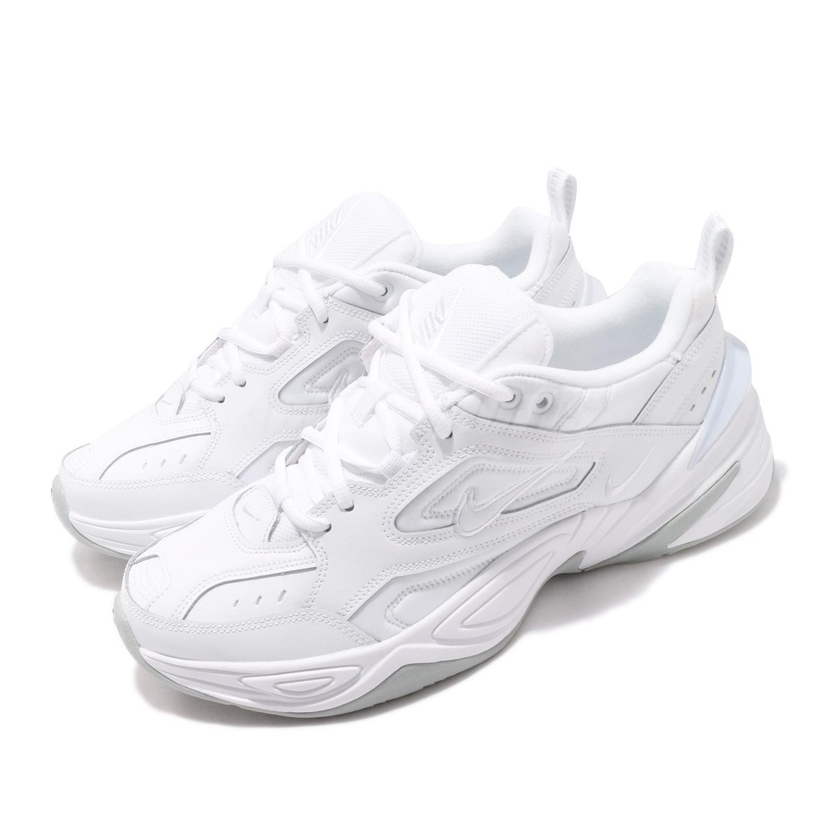 NIKE m2k tekno 美品！ Nike M2K Tekno White Grey Men Casual Lifestyle Chunky Shoes