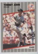1989 Fleer Glossy Tommy John #255 0b7