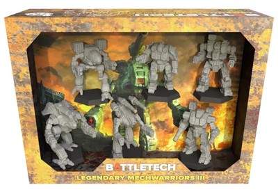 Catalyst Game Labs BattleTech   Miniatures   Legendary MechWarriors III ForcePac