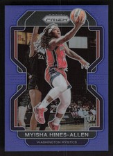2022 Panini Prizm WNBA #12 Myisha Hines-Allen Blue #/149