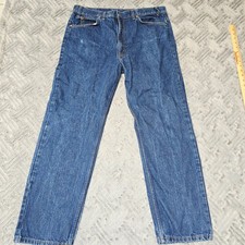 Vintage 80s Levi's 505 Orange Tab Jeans Men's 38X30 Made in Brazil