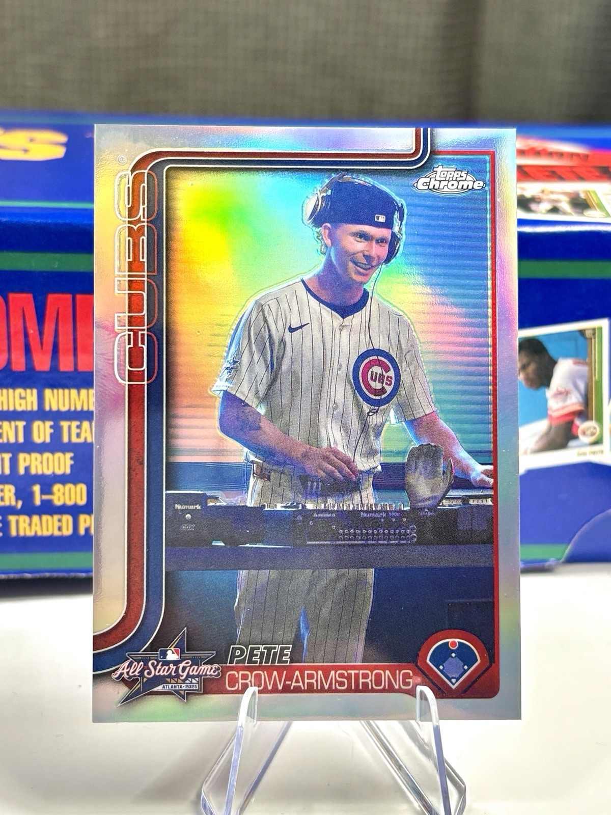 2025 Topps Chrome Update Pete Crow-Armstrong All-Star Game Variation SP #ASGC-17