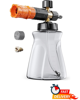 #ad #ad Foam Cannon Pressure Washer Snow Foam Lance 1L Adjustable Quick Connect Car Wash $46.25