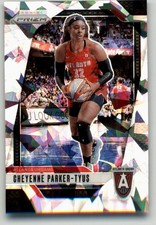 2024 Panini Prizm WNBA Cheyenne Parker-Tyus Ice Prizms #114 Atlanta Dream