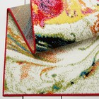 Modern Multi-Color Area Rug 8x10 Abstract Paint Carpet - Actual 7'10'' x 10'2'' — photo 5