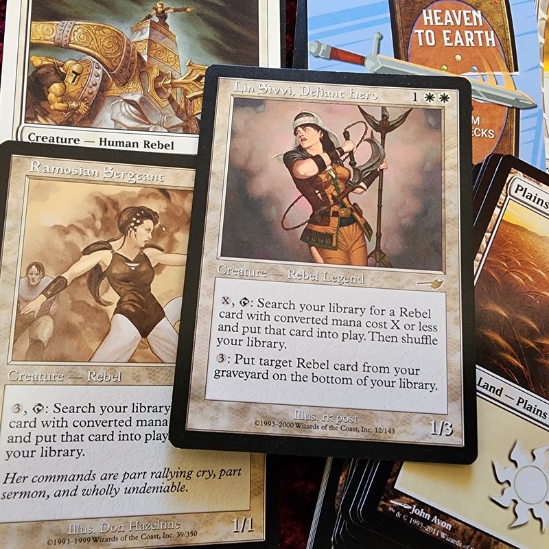 Commander Magic Deck 100 Cards = *Linn, Sivvi Defiant Hero REBELS Tribal Fun*