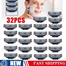 Gillette MACH 3 Razor Blades Stainless Steel Blades Replacements 32PCS 4.66 per razor