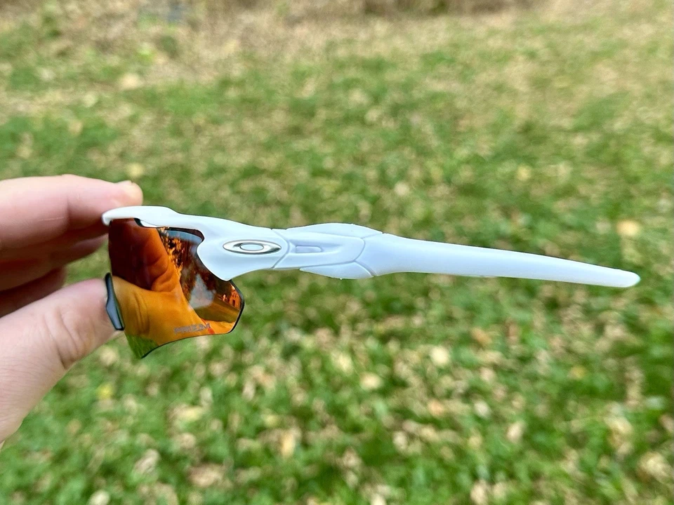 Oakley Radar Ev Path 9275 Prizm Sunglasses Including Case Matte White/Red - Image 4 of 4