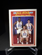 1989-90 Fleer - All-Star Game Karl Malone, John Stockton, Mark Eaton #163