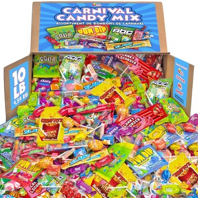 Bulk Candy Individual - 10 Pounds - Big Bulk Candies - Party Favor Treats