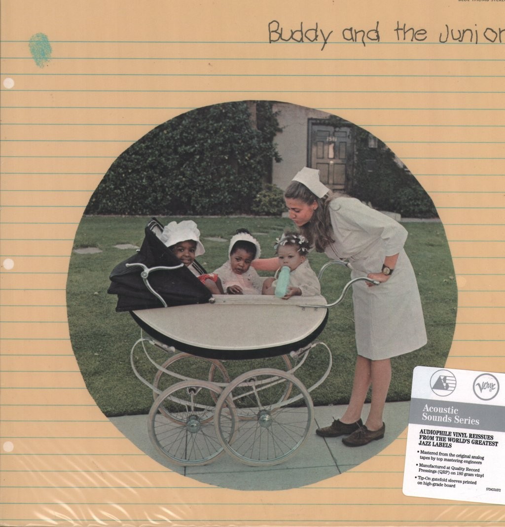 Buddy Guy Junior Mance and Junior Wells Buddy and the Juniors LP vinyl Europe