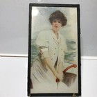 Summer Girl 1907 picture postcard by S. S. Porter4 x 7 inches framed with hanger — photo 7