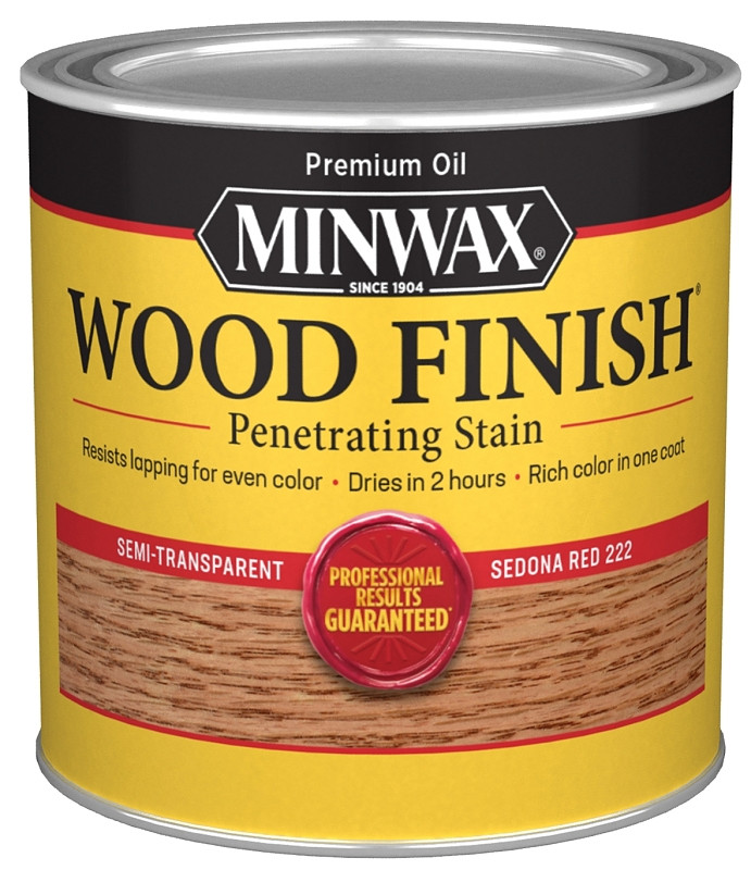 Minwax Wood Stain SDNA RD 0.5PT, Set of 4