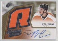 2015-16 SPx 2005-06 Retro Rookie Fabrics Jersey 126/399 Nick Cousins Auto 15ok