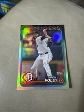 2024 Topps Update Jason Foley Rainbow Foil #US290 Tigers 