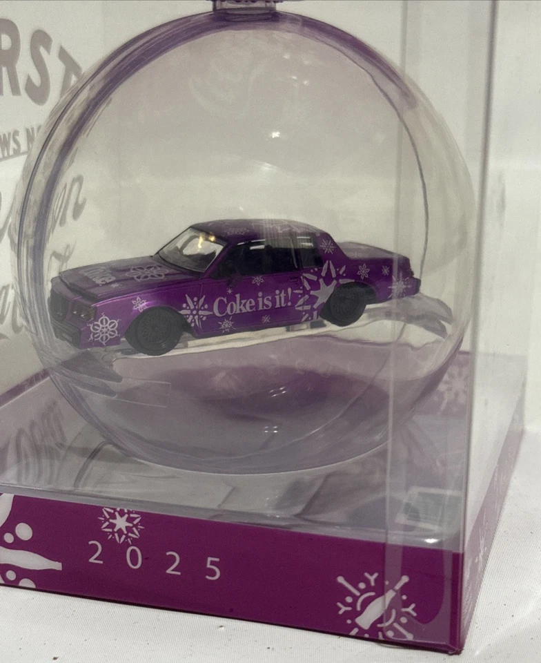 M2 Machines Coca-Cola Christmas Ornament 1987 Buick Grand National 2025 - Image 3 of 4