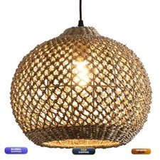 LHJIHFU Rattan Pendant Light Fixture 13.79