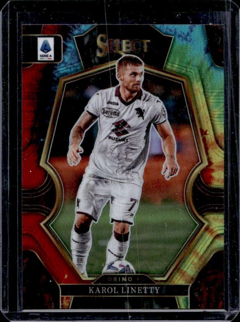 2022-23 Panini Select Serie A Karol Linetty Tie Dye #/25