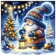 Christmas Gnome Diamond Painting Kits for Adults, Diamond Art Kits for Beginners