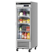 Turbo Air TSR23GSDN6 1 Door Super Deluxe Refrigerated Merchandiser