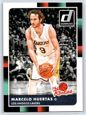 2015-16 Donruss Marcelo Huertas Rookie The Rookies Los Angeles Lakers RC #37