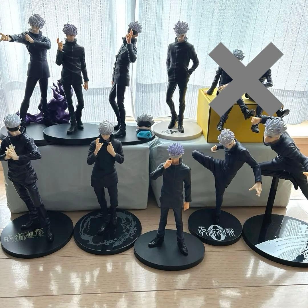 Jujutsu Kaisen Satoru Gojo Figure 10 Piece Set Round One Exclusive 