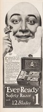 1913 Ever Ready Shaving Outfit Blades American Safety Razor Brooklyn NY Logo Ad