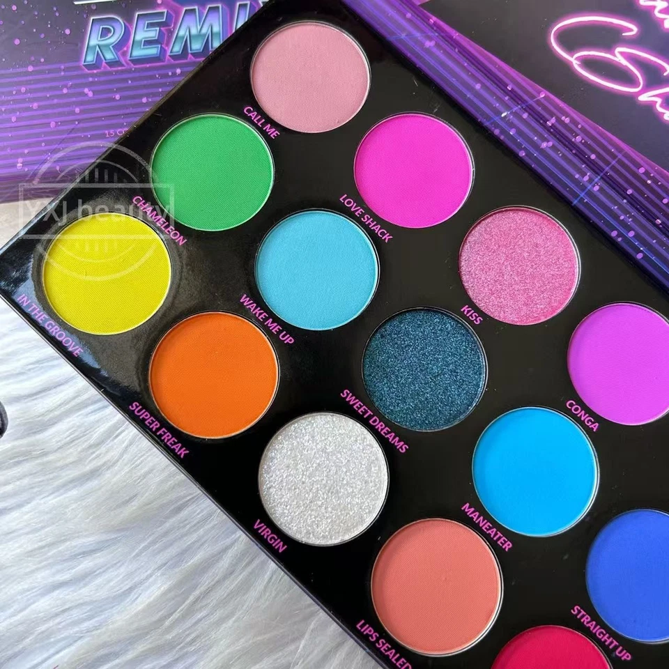 New Boxed Bh cosmetics 80’s Remix Dance Eyeshadow Palette Full size~Rare - Image 3 of 4
