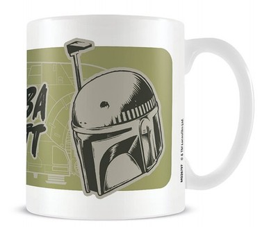 Star Wars Tasse in Geschenkbox (Boba Fett Design) 325 ml Keramiktasse - offiziel