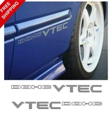DOHC Vtec Stickers 92-00 Honda Civic Si Die Cut Vinyl OEM 1.2" x 16"