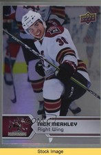 2017-18 Upper Deck AHL SPs Rainbow Foil Nick Merkley #127 READ 0w6