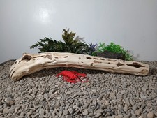 Driftwood aquarium fish  reptiles 3x23" natural Manzinita basking log decor
