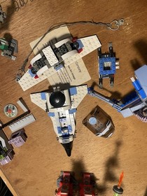 LEGO Life On Mars: 5 Sets Mostly Complete (7313 7317 7314 7315) Aero Tube Hangar