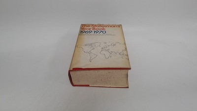 			The statesmans year book for the year 1969-70, S.H. Steinberg, Ma		