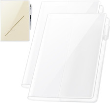 Clear Cover for Hobonichi A5 Size Planner- 13.1X8.8 Inches,Plastic Cover for HON