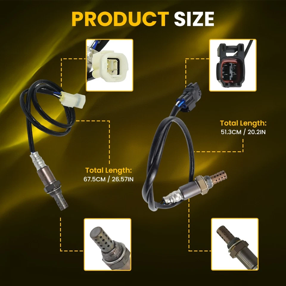 For Suzuki Liana Ignis 2Pcs Oxygen Sensors Upstream Set Downstream - image 4 of 4