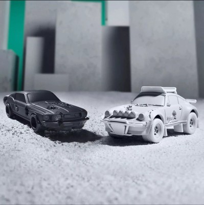 Mattel Creations Hot Wheels x Daniel Arsham Eroded Ford Mustang