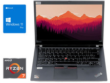 Lenovo ThinkPad T495s Ryzen 7 3700U 16GB - 128/256/512/1024GB SSD FHD Windows 11