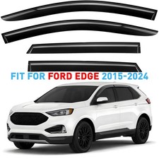 Side Window Deflectors Rain Guards for 2015-2024 Ford Edge