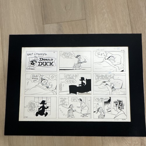 Walt Disney's Donald Duck 1972 Original Comic Strip