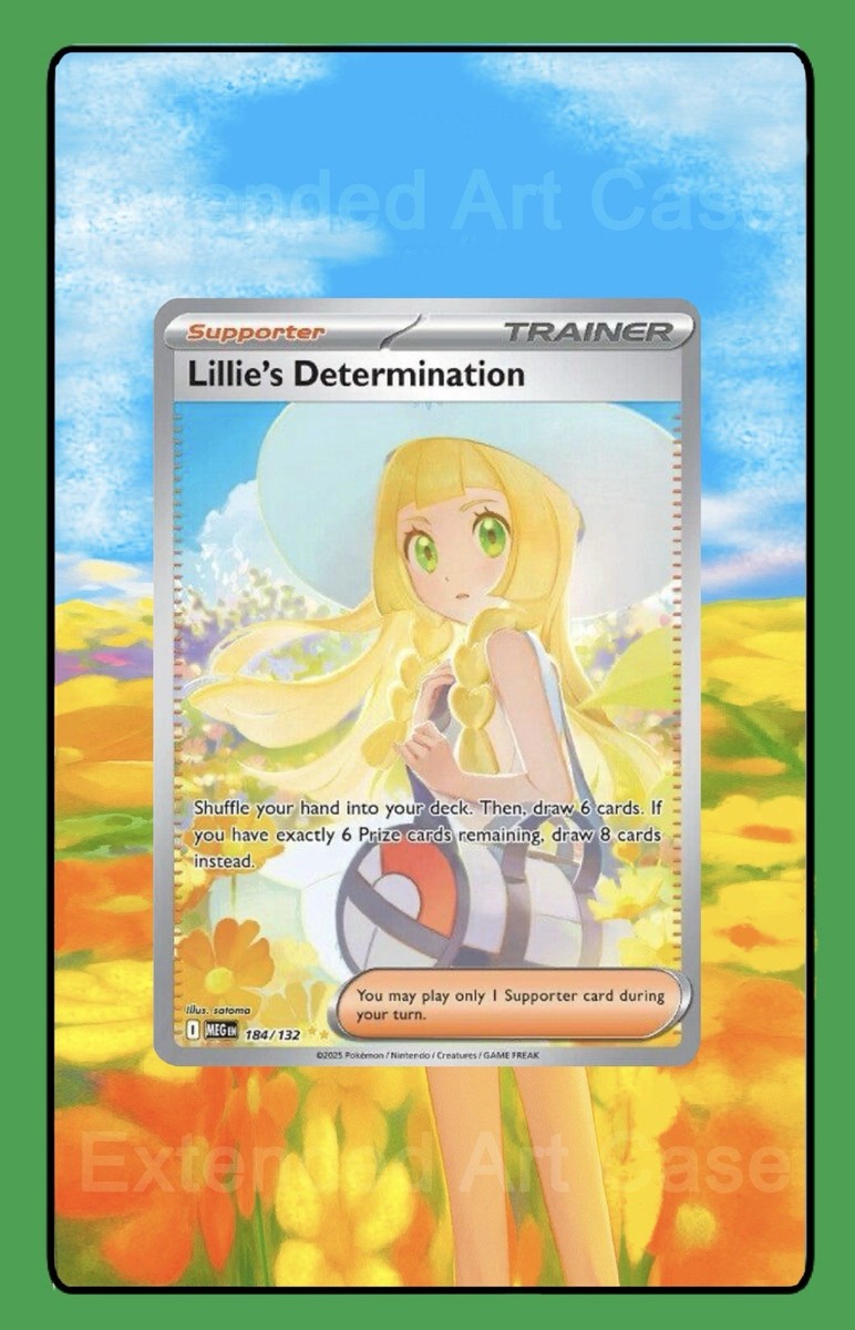 Lillie's Determination Mega Evolution 184/132 Pokemon Extended