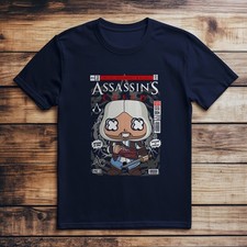 Image of Assassin's Creed T-Shirt Popular TV and Film Fan Art T-Shirt