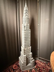 HO Scale Skyscraper / Building 54 Inches Tall, H0 Scale, Scratch Model