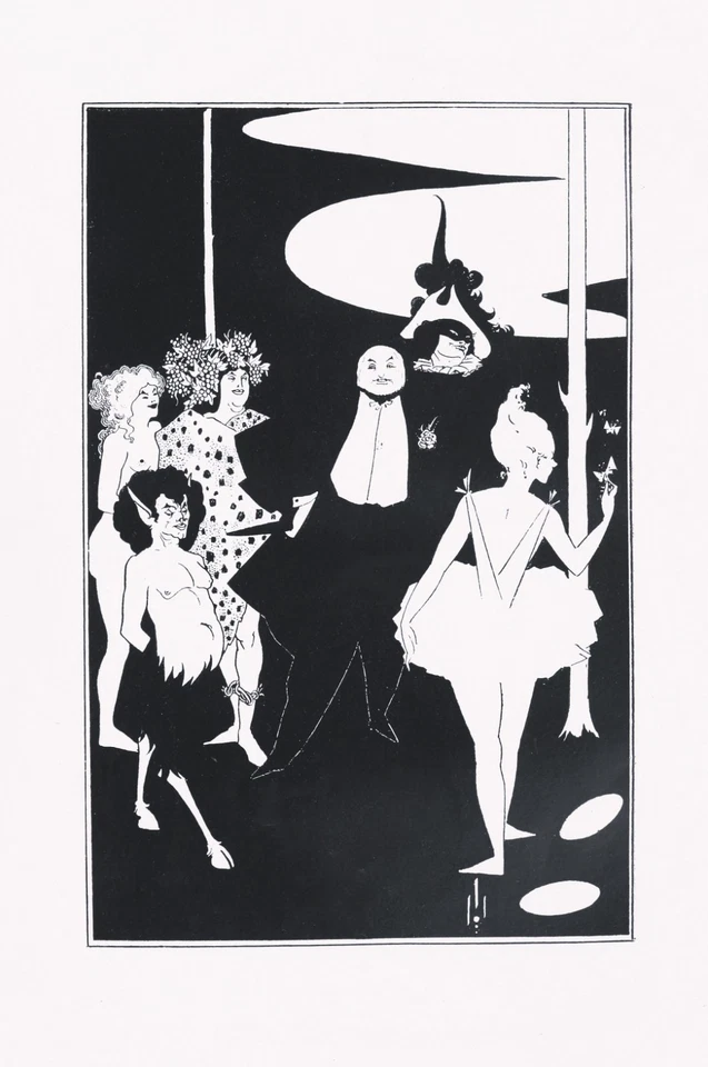 Aubrey Beardsley John Davidson's Plays Art Nouveau Fine Art Print - Image 1 of 2