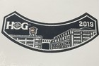 2019 Harley Davidson Owners Group HOG Membership Rocker Patch #K88
