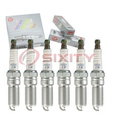 6 pcs NGK Laser Iridium Spark Plugs for 2016-2017 Cadillac CT6 3.0L V6 - fc