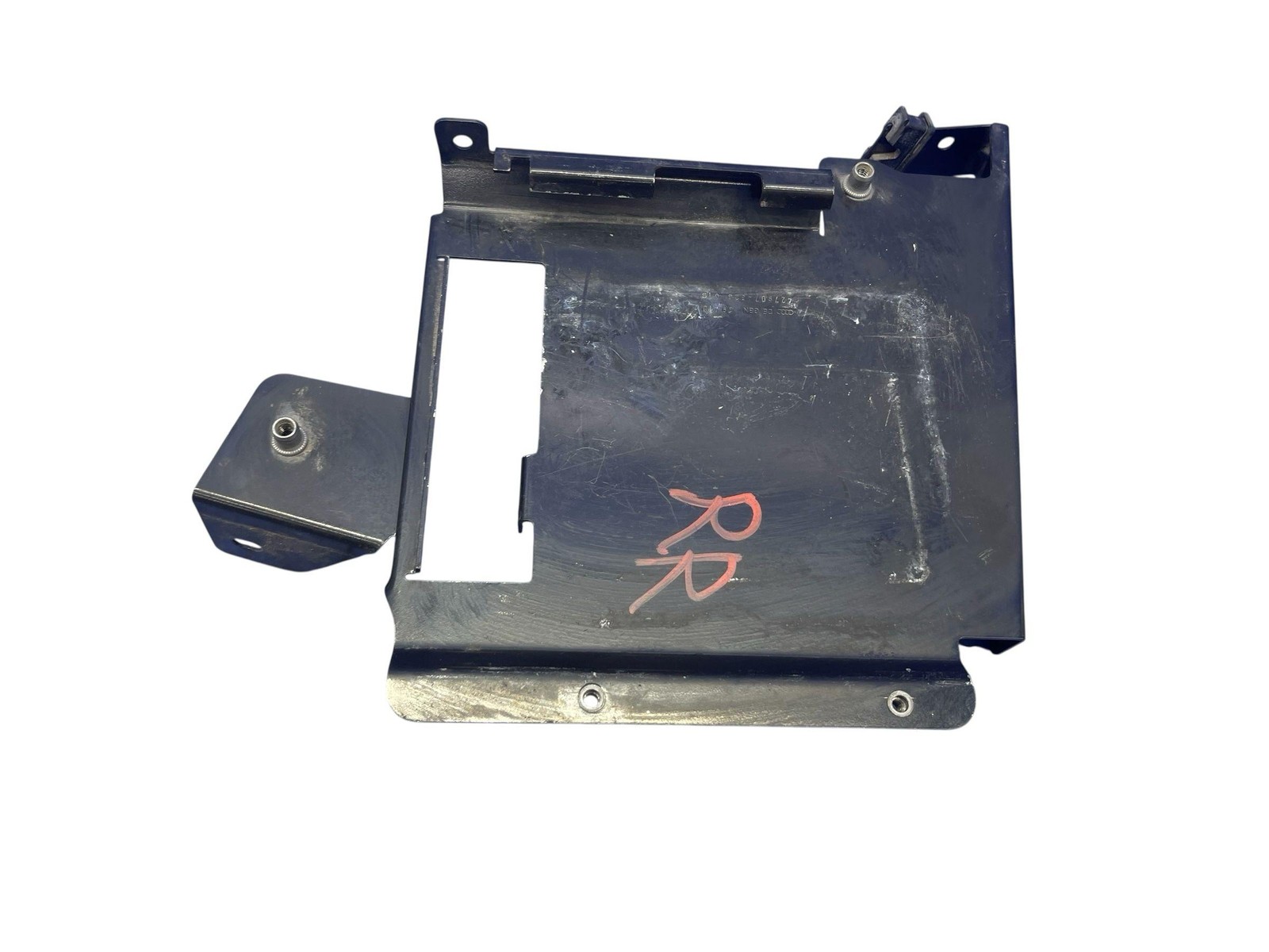 2011-2015 AUDI R8 REAR RIGHT ENGINE MOTOR ECU ECM MODULE SUPPORT MOUNT BRACKET