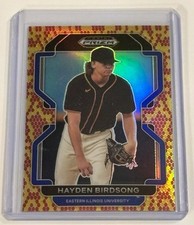🐍 Hayden Birdsong 2022 Panini Snake Skin Prizm 06/25 RC Card #PDP196 Giants