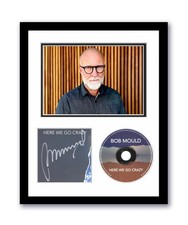 Bob Mould Autographed Signed 11x14 Custom Framed CD Photo Here We Go Crazy ACOA