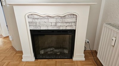 Dimplex Elektrokamin mit Verkleidung inkl. Heizfunktion optional mit Verkleidung